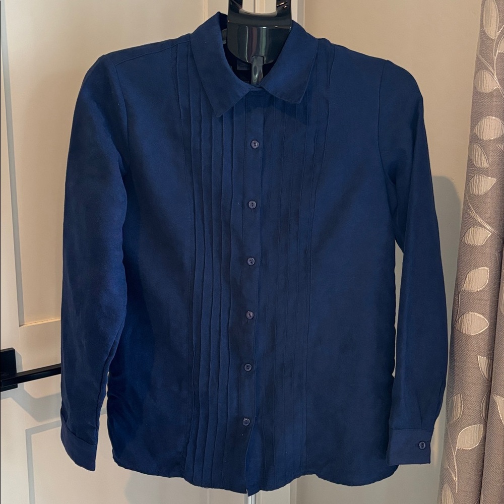 Vintage Laura Scott Midnight Blue Top